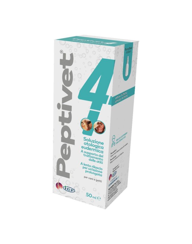 PEPTIVET 4 Sol.Otologica 50ml