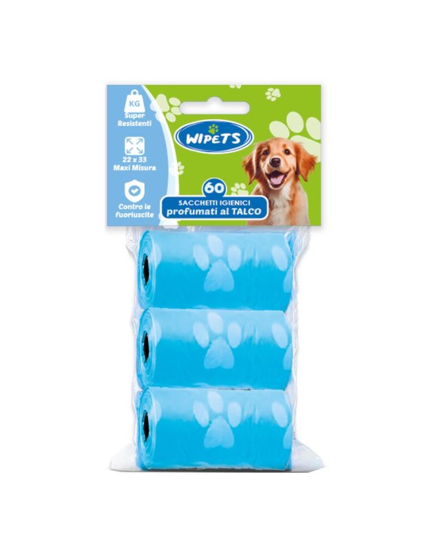 SACCHETTI IGIENICI WIPETS 60PZ