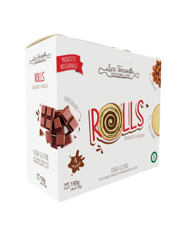 L TOMASELLO Rolls Ciocc/Noc75g L TOMASELLO Rolls Ciocc/Noc75g