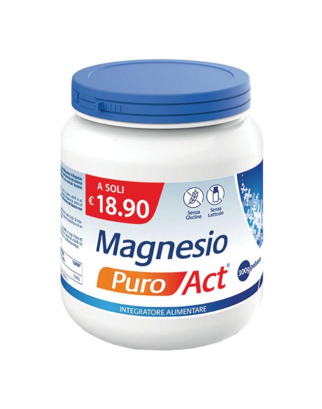 MAGNESIO*2 Puro ACT*Polv.300g MAGNESIO*2 Puro ACT*Polv.300g