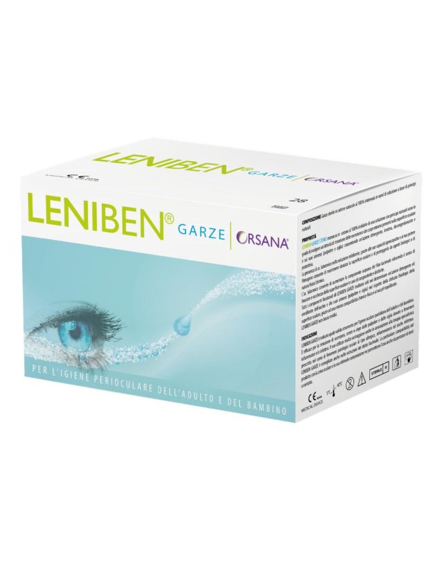 LENIBEN GARZA OCULARE 28PZ LENIBEN GARZA OCULARE 28PZ