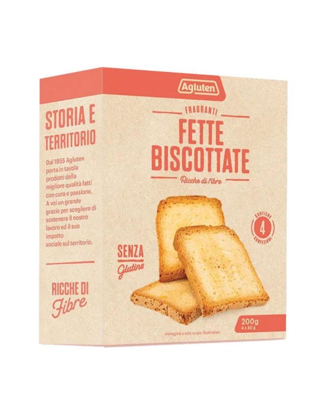 AGLUTEN Fette Biscottate 200g AGLUTEN Fette Biscottate 200g