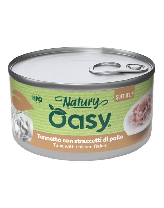 V OASY CAT NATURY TONNO/POLLO 85