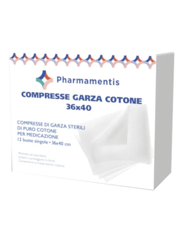 PHARMAMENTIS GARZA COTONE36X40 PHARMAMENTIS GARZA COTONE36X40
