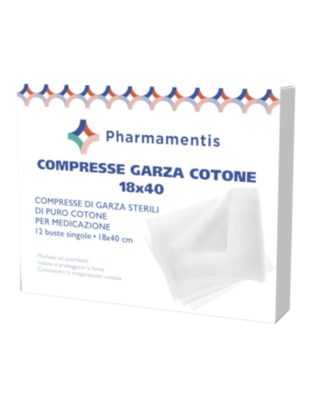 PHARMAMENTIS GARZA COTONE18X40 PHARMAMENTIS GARZA COTONE18X40