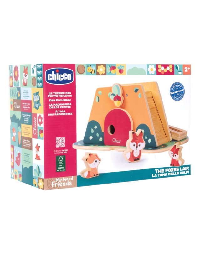 CH Gioco Legno Tana Volpi CH Gioco Legno Tana Volpi