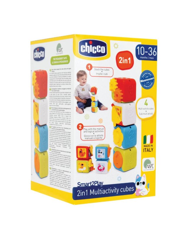 CH Gioco 2in1 Cubi M-Attivita' CH Gioco 2in1 Cubi M-Attivita'