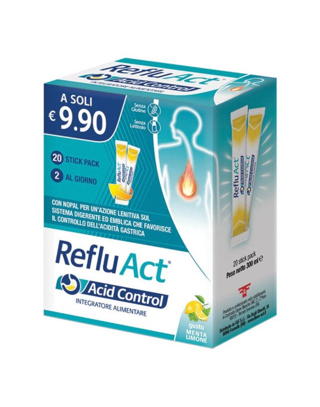 REFLU ACT ACID CONTROL 20STICK