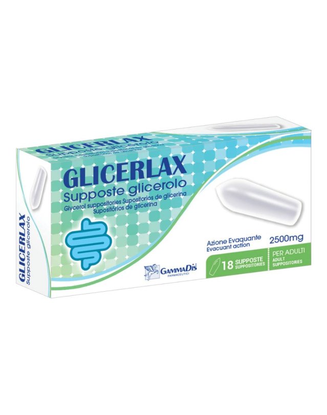 GLICERLAX SUPPOSTE 2500MG 18PZ