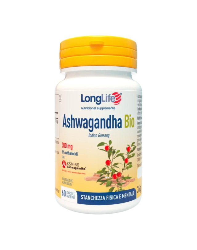 LONGLIFE ASHWAGANDHA BIO 5% LONGLIFE ASHWAGANDHA BIO 5%