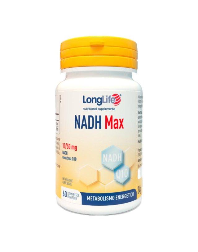 LONGLIFE NADH MAX 60 Cpr