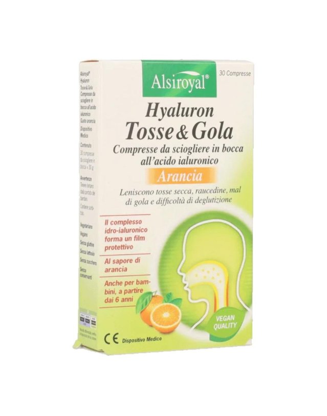 HYALURON TOSSE&GOLA 30CPR HYALURON TOSSE&GOLA 30CPR