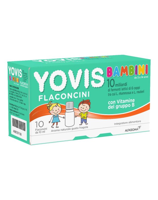 YOVIS Bambini Fragola 10x10ml YOVIS Bambini Fragola 10x10ml