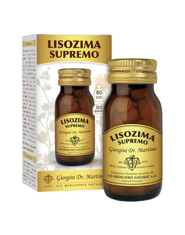 LISOZIMA SUPREMO 80PAST LISOZIMA SUPREMO 80PAST