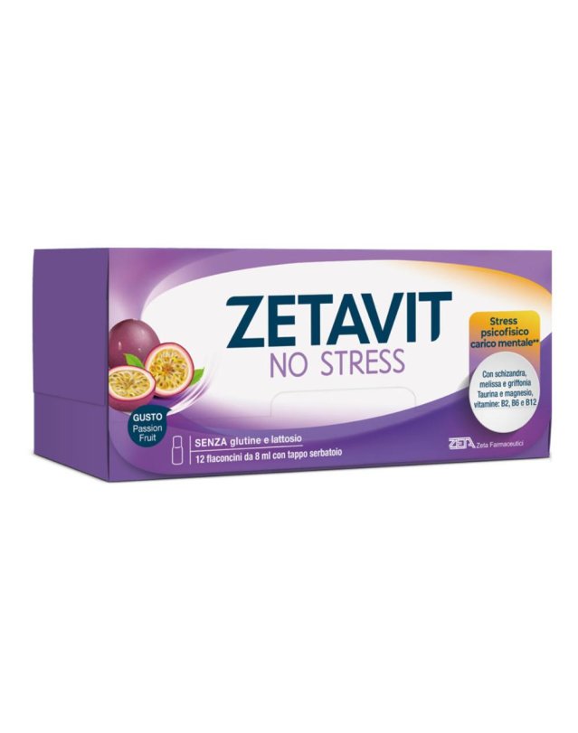 ZETAVIT NO STRESS 12FL 8 ML ZETAVIT NO STRESS 12FL 8 ML