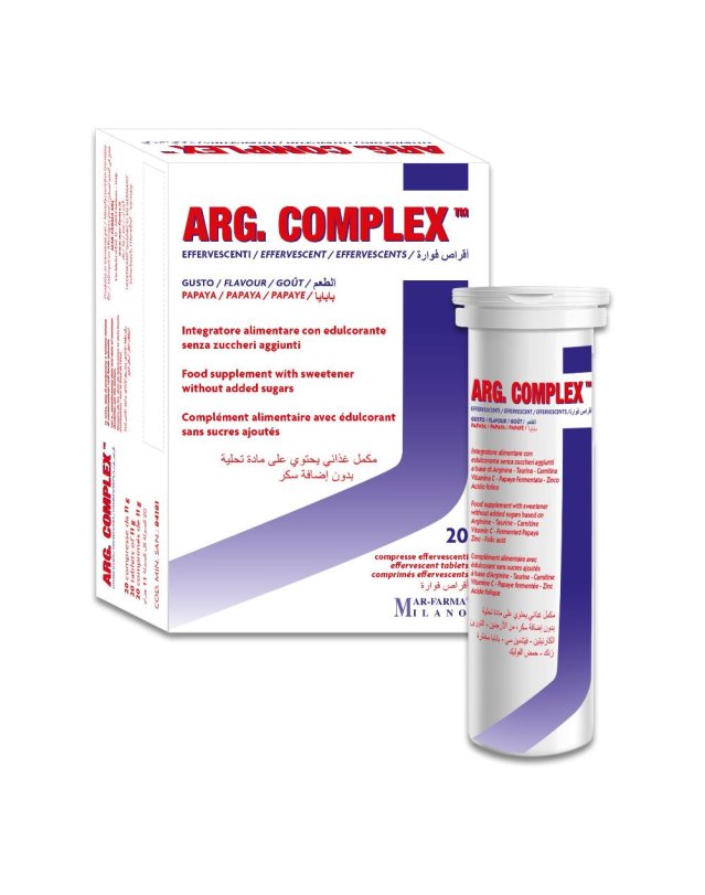 ARG COMPLEX 20CPR EFFERV