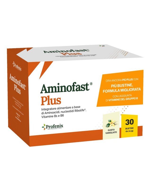 Aminofast Plus 30 Bustine – Supporto Massa Muscolare per Mantenimento Peso Aminofast Plus 30 Bustine – Supporto Massa Muscolare per Mantenimento Peso