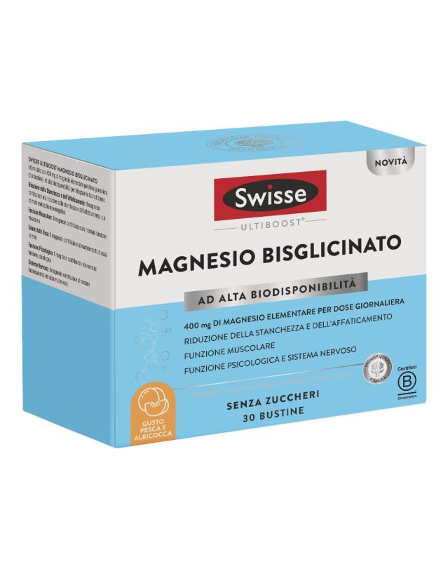 SWISSE MAGNESIO BISGLIC 30BUST SWISSE MAGNESIO BISGLIC 30BUST