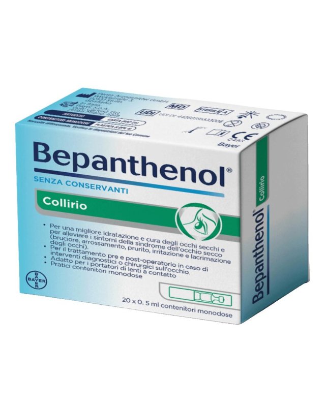 BEPANTHENOL COLLIRIO 20MONOD