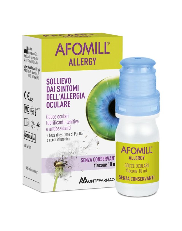 Afomill Allergy Gocce Ocul 10f
