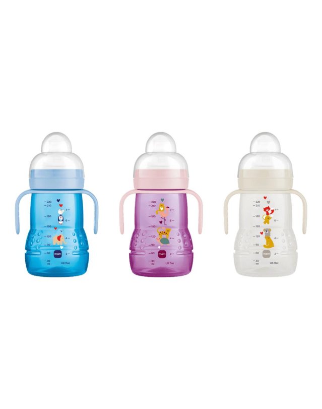 MAM BIB TRAINER 220ML 4+ SIL FEM MAM BIB TRAINER 220ML 4+ SIL FEM