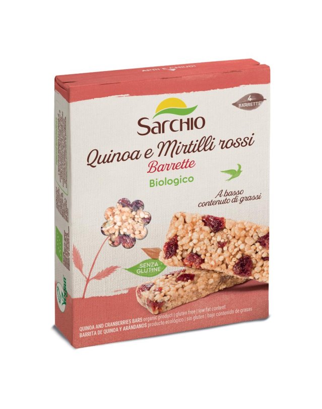 SARCHIO Snack Quinoa/Mirt.80g