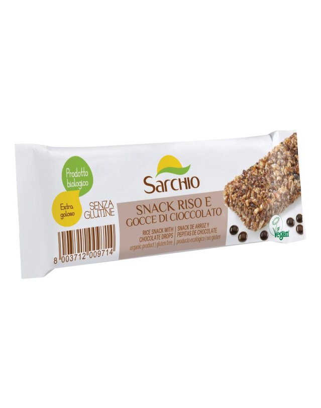 SARCHIO Snack Riso/Ciocc.80g