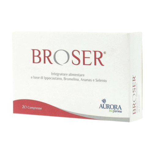 Aurora Licensing Broser Integratore Drenante 20 Compresse Aurora Licensing Broser Integratore Drenante 20 Compresse
