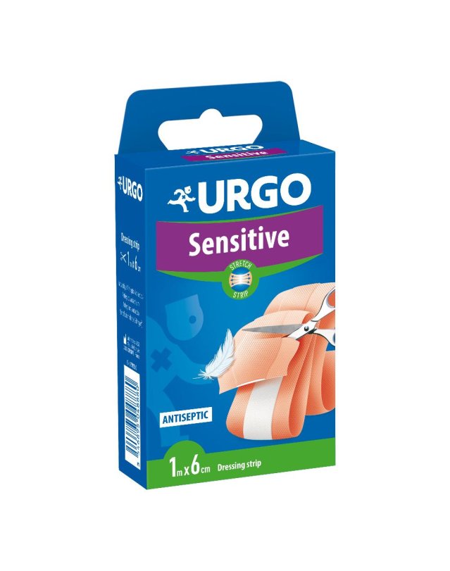 URGO SENSITIVE STR CER MT1X6CM