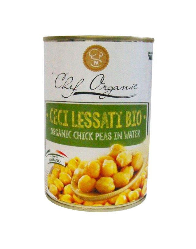 CHEF ORGANIC Ceci Lessati 400g