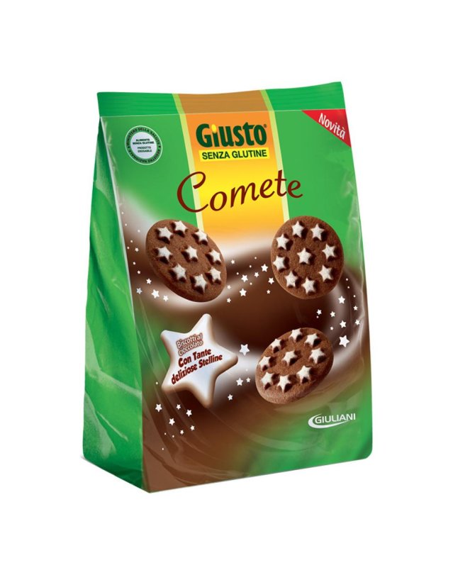 GIUSTO COMETE BISCOTTI 200G S/G