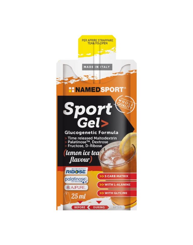 SPORT GEL LEMON ICE TEA 25ML