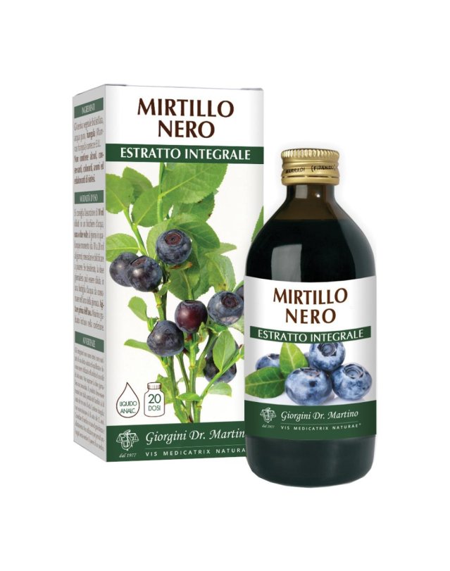 MIRTILLO NERO ESTR INTEG 200ML