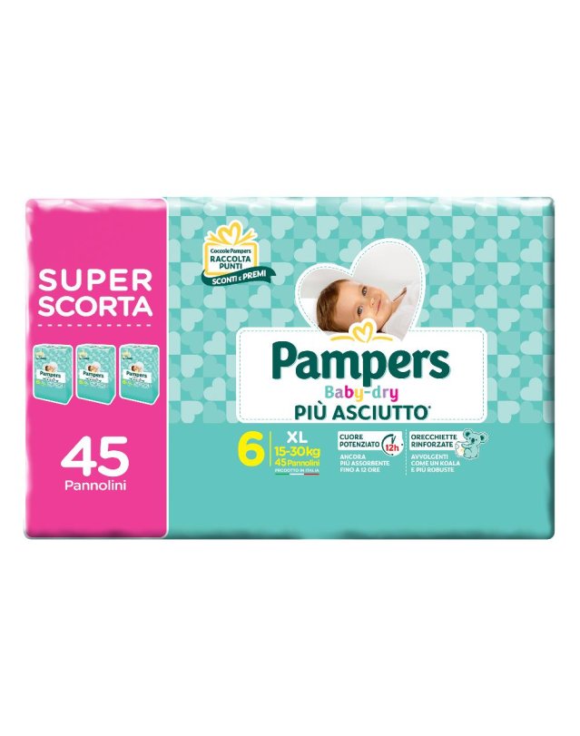 PAMPERS BD DWCT XL 45PZ 5812