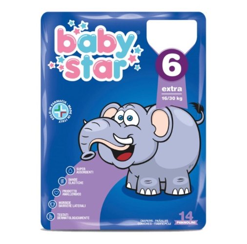BABYSTAR EXL PANN.16/30KG 14P BABYSTAR EXL PANN.16/30KG 14P