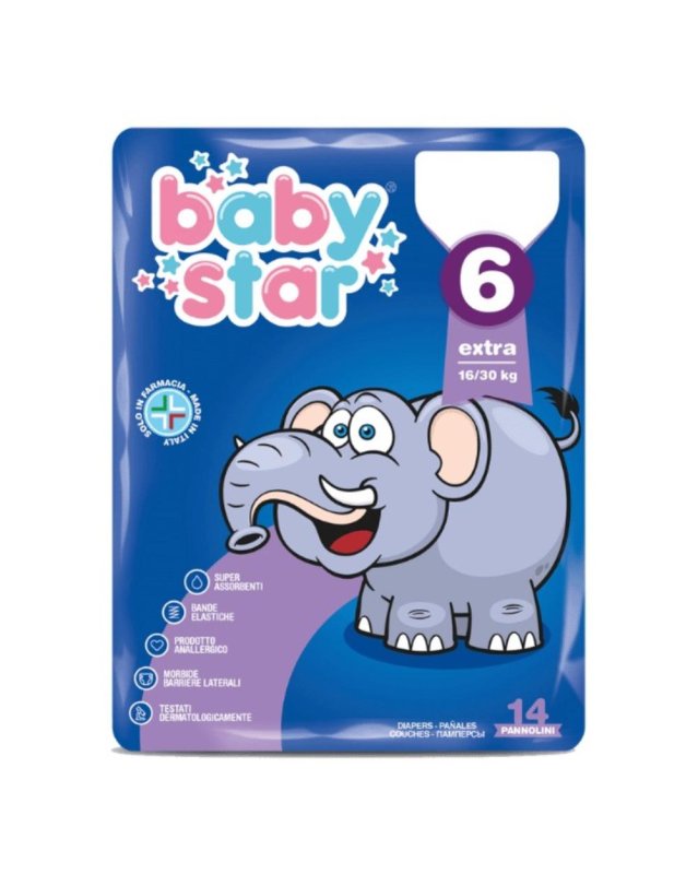 BABYSTAR EXL PANN.16/30KG 14P BABYSTAR EXL PANN.16/30KG 14P