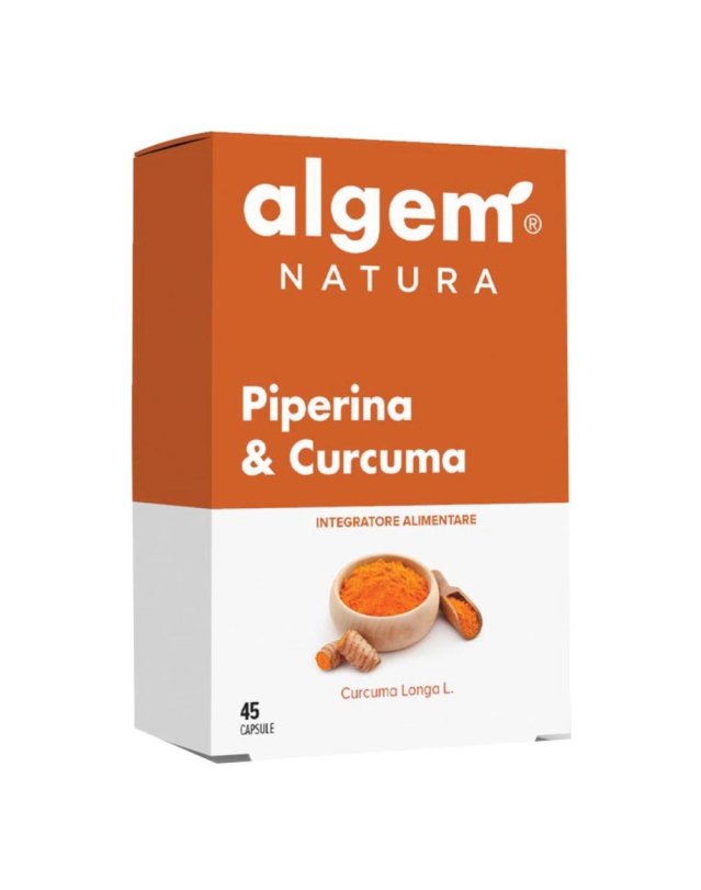 ALGEM PIPERINA&CURCUMA 45CPS