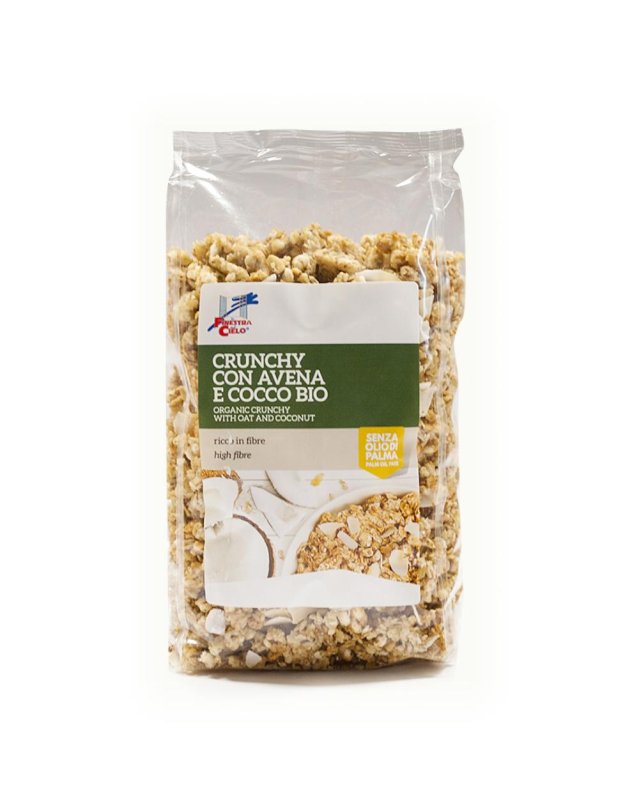 CRUNCHY C/AVENA COCCO 375G