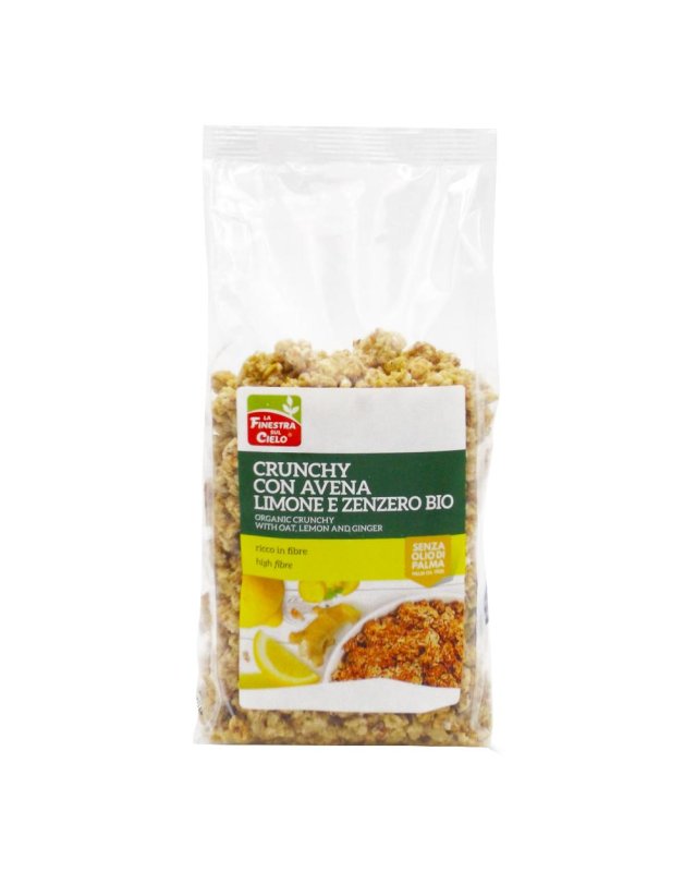 CRUNCHY C/AVENA LIMONE ZENZERO