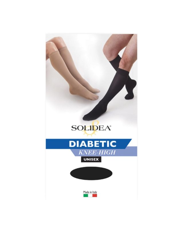 DIABETIC KNEE-HIGH NERO 3-L