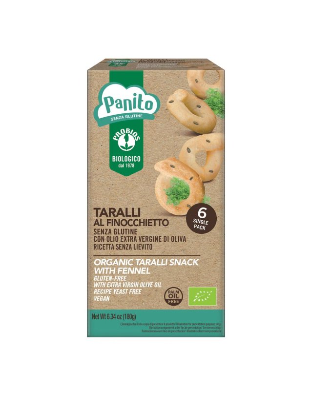 PANITO Taralli Finocch.180g