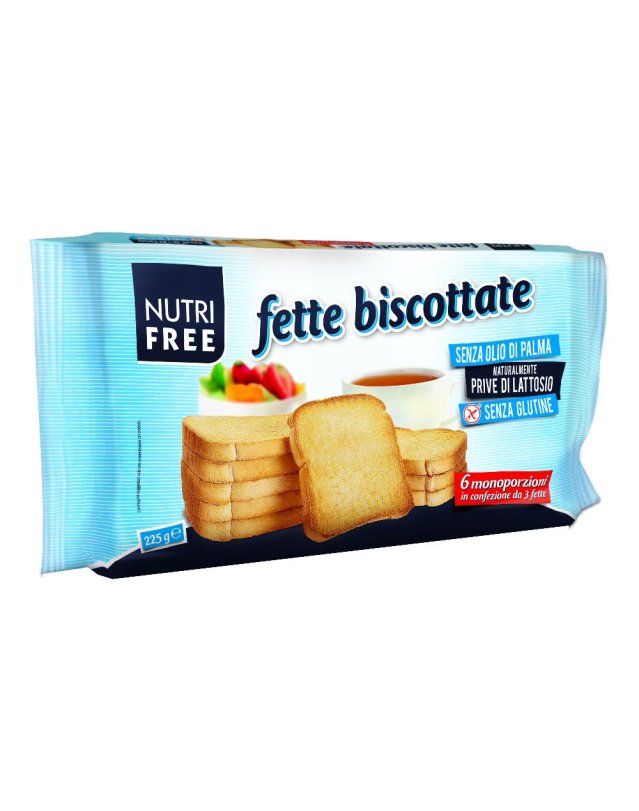 NUTRIFREE Fette Bisc.225g