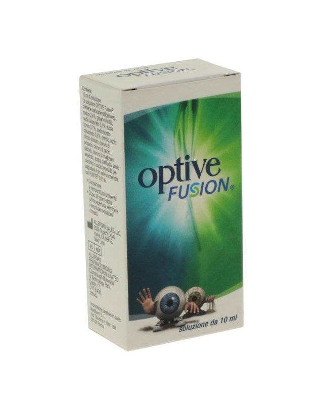 Optive Fusion Soluzione Oftalmica Lubrificante 10ml Optive Fusion Soluzione Oftalmica Lubrificante 10ml