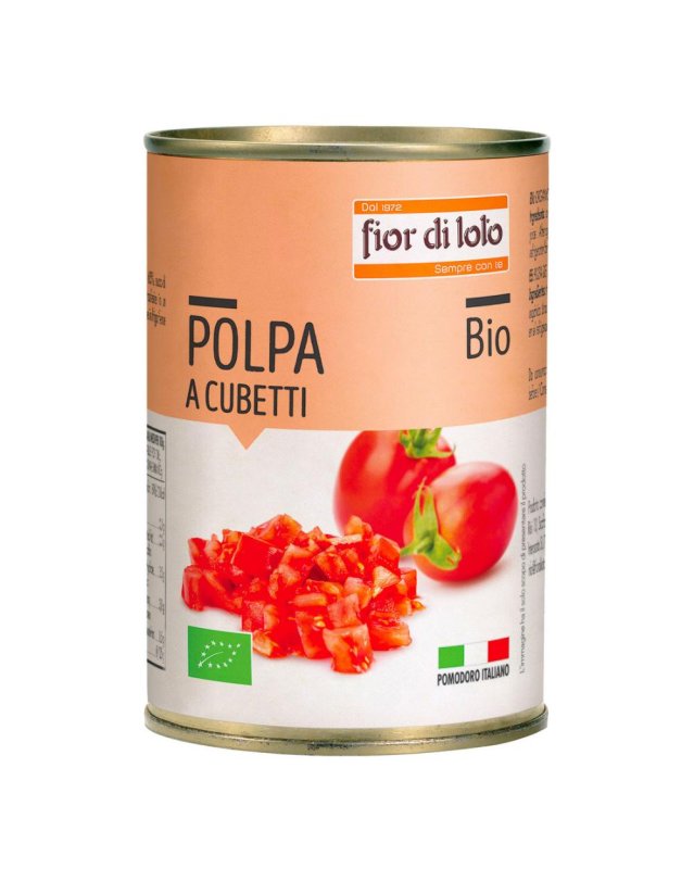 POLPA POMODORO CUBETTI BIO400G