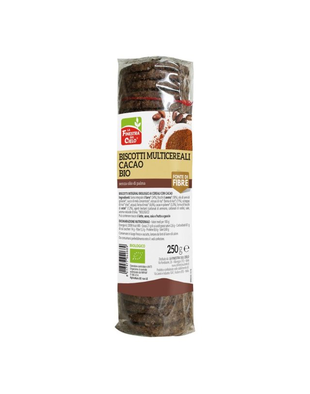 BISCOTTI MULTICER CACAO 250G