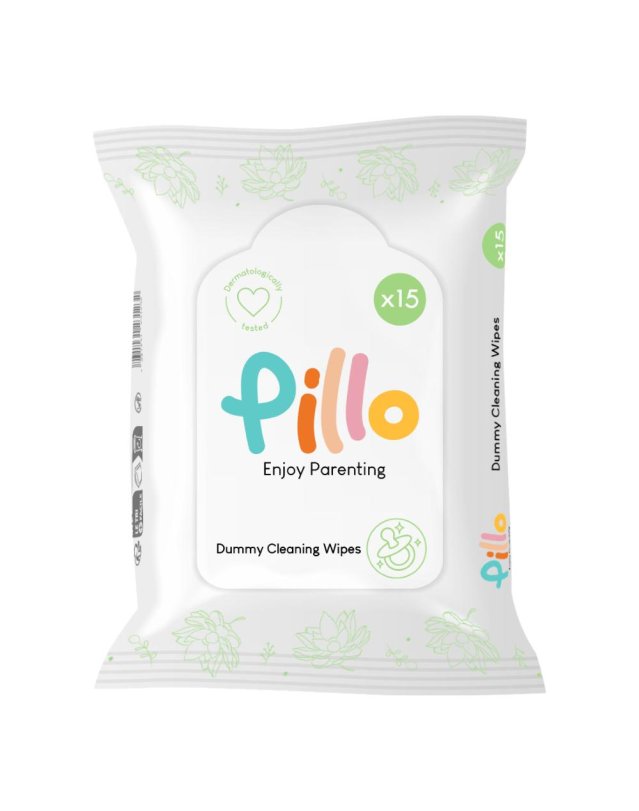 Pillo Premium Salviette Pulisci Ciuccio - 15 pezzi