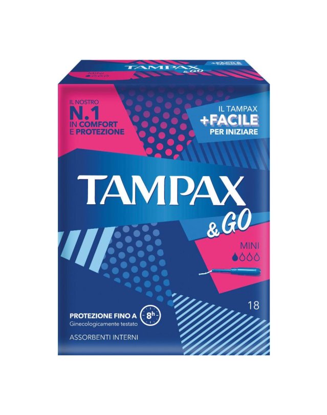 TAMPAX&GO Mini 18pz