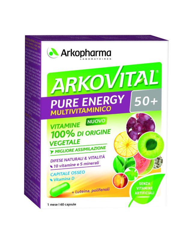 ARKOVITAL PURE ENERGY50+ 60CPS