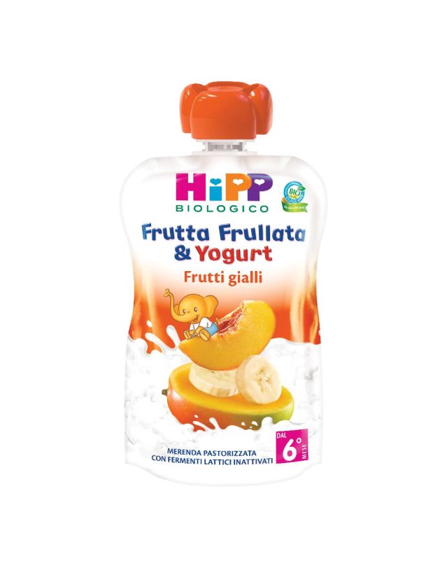 Frutta Frullata e Cereali, Frutta Frullata e Biscotto 90g Hipp