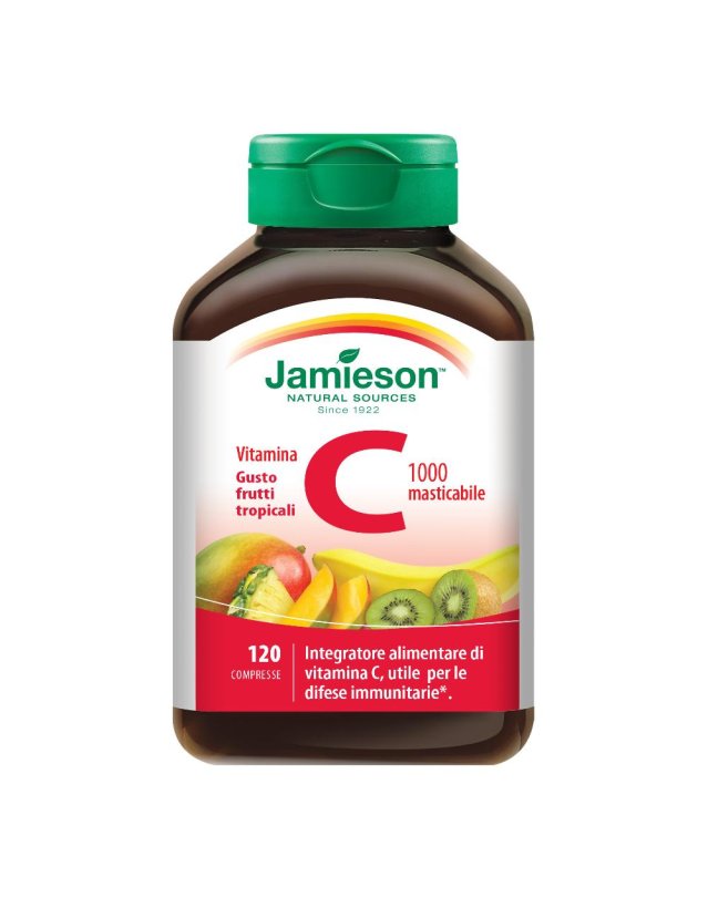 JAMIESON VIT C 1000 TRO 120CPR